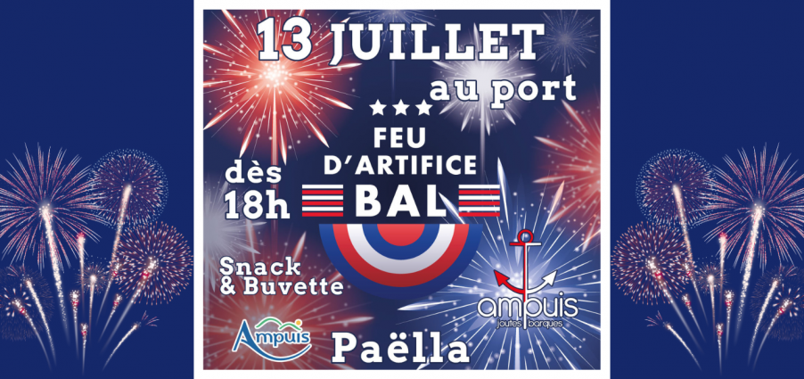 Feu d'artifice - 13 juillet 2025