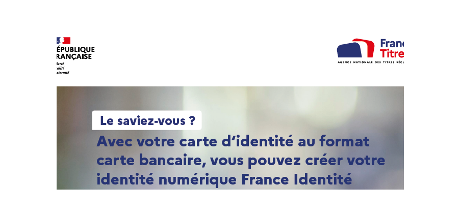 NOUVEAUTÉ : Votre Identité Numérique
