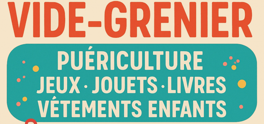 Vide-Grenier - Dimanche 14 Septembre 2025
